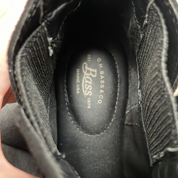 GH BASS black suede ankle booties - Picture 4 of 6